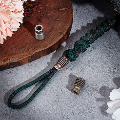 3Pcs 3 Colors Brass EDC European Beads&nbsp;KK-UN0001-86