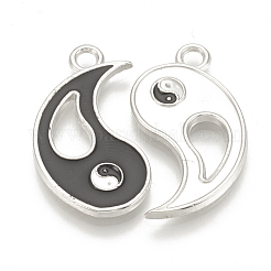 Alloy Enamel Split Pendants&nbsp;X-ENAM-S115-032