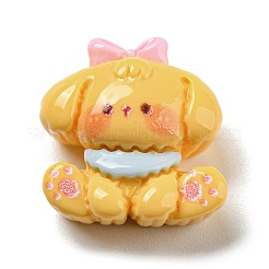 Opaque Resin Cartoon Animal Cabochons&nbsp;X-RESI-Q227-03