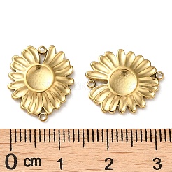 PVD Vacuum Plating 304 Stainless Steel Connector Charms&nbsp;STAS-Q252-37G