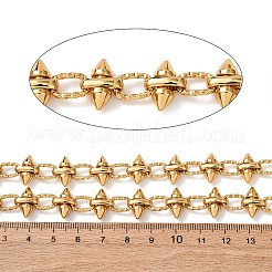 304 Stainless Steel Punk Spike Link Chains&nbsp;CHS-A021-05G