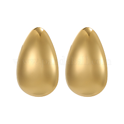 304 Stainless Steel Stud Earrings&nbsp;STAS-OY010-63G