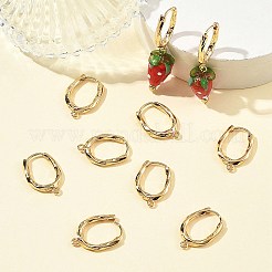 SHEGRACE Brass Hoop Earring Findings&nbsp;XGRQ79852-934G