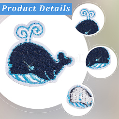 10Pcs Computerized Embroidery Cloth Iron on/Sew on Patches&nbsp;PATC-CY0001-45B