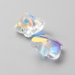 Facted Glass Pendants&nbsp;GLAA-WH0031-59A-01