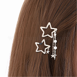 10pcs Iron Alloy Snap Hair Clips&nbsp;PHAR-CP0001-25