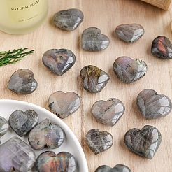 Natural Labradorite Palm Stones&nbsp;PW-WG69FB4-01