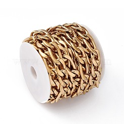 304 Stainless Steel Figaro Chains&nbsp;CHS-G022-01G