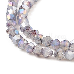 Imitation Jade Glass Beads Strands&nbsp;GLAA-P058-02A-06