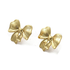 Ion Plating(IP) 304 Stainless Steel Stud Earrings&nbsp;EJEW-C082-05G