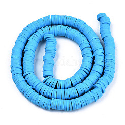 Handmade Polymer Clay Beads Strands&nbsp;CLAY-R089-6mm-119