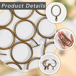 Iron Drape Sliding Eyelet Rings&nbsp;IFIN-SP0001-17A-AB