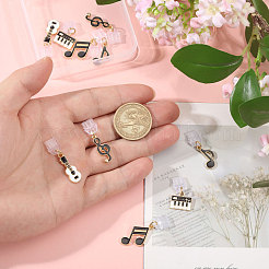 10Pcs 5 Styles Alloy Enamel Mobile Dustproof Plug&nbsp;PALLOY-CA00037