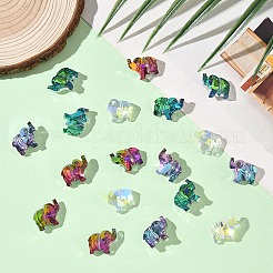 20Pcs Transparent Glass Beads&nbsp;GLAA-YW0005-34