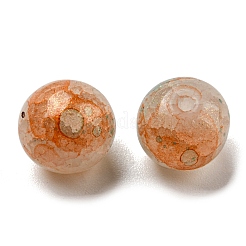 Transparent Crackle Glass Beads&nbsp;GLAA-D012-02D