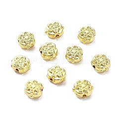Rack Plating Alloy Beads&nbsp;PALLOY-D024-02G
