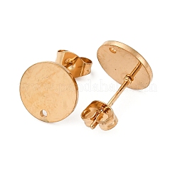 304 Stainless Steel Stud Earring Findings&nbsp;STAS-H436-21G-03
