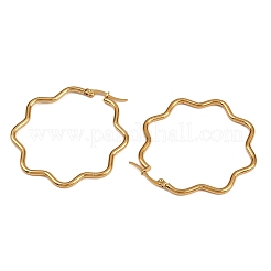 201 Stainless Steel Hoop Earrings&nbsp;EJEW-F205-16G-A