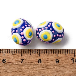 Glass Enamel Beads&nbsp;GLAA-C038-01G