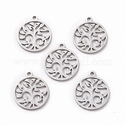Non-Tarnish 201 Stainless Steel Pendants&nbsp;STAS-S105-JN890-01