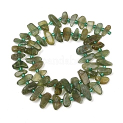 Natural Green Apatite Beads Strands&nbsp;G-K393-B04