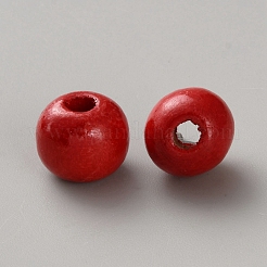 Flat Round Maple Beads&nbsp;WOOD-WH20017-05