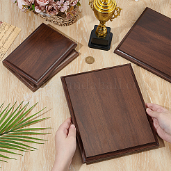 4Pcs 2 Styles Unfinished Wood Medal Plaque&nbsp;WOOD-OC0004-39