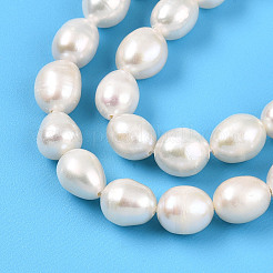 Natural Cultured Freshwater Pearl Beads Strands&nbsp;PEAR-N012-06Y