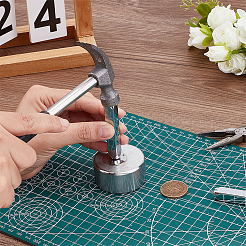 Column Iron Block Jewelry Making Bench Tool Mini Forming Metalworking&nbsp;TOOL-WH0136-185B