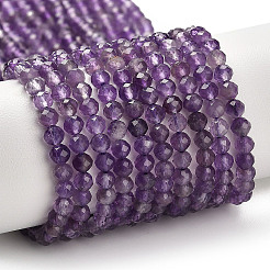 Natural Amethyst Beads Strands&nbsp;G-K373-B03-03