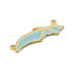 304 Stainless Steel Enamel Connector Charms&nbsp;STAS-Z199-07P-03
