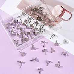 100Pcs 2 Styles Iron Drawing Pins&nbsp;AJEW-SP0003-97