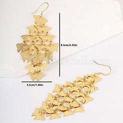 Vintage Hollow Butterfly 201 Stainless Steel Pendant Dangle Earrings&nbsp;EY0776