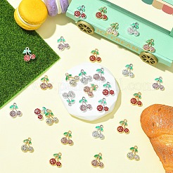 15Pcs 3 Colors Rack Plating Alloy Pendants&nbsp;FIND-YW0009-86A