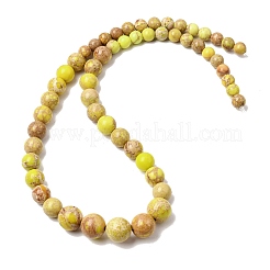 Natural Imperial Jasper Graduated Beads Strands&nbsp;G-A323-C03-01D