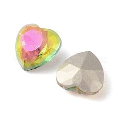 Glass Rhinestone Cabochons&nbsp;RGLA-L029-08B-VRLA