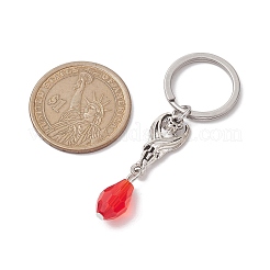 Bat Alloy & Glass Keychain&nbsp;KEYC-JKC00856-02