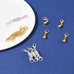 8 Sets Brass Magnetic Clasps Converter&nbsp;KK-FS0001-54