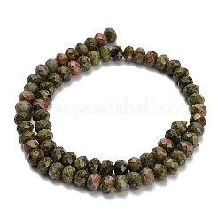 Natural Unakite Beads Strands&nbsp;G-Z111-A31