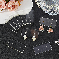 20Pcs Acrylic Earring Display Cards&nbsp;EDIS-CP0001-16B