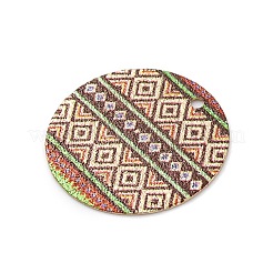 Geometric Alloy Sheet Printed Pendant Earrings Accessories&nbsp;LS-PALLOY-E139-01G-08