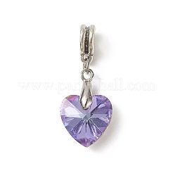 Glass European Dangle Charms&nbsp;PALLOY-TA00010
