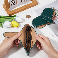 PU Leather Glasses Case&nbsp;AJEW-CN0002-44C