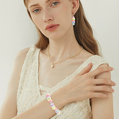 200Pcs Opaque Acrylic European Beads&nbsp;MACR-PA0001-90
