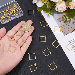 30Pcs Brass Connector Charms&nbsp;KK-HS0001-82