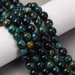 Grade AB Natural Tiger Eye Beads Strands&nbsp;G-B133-A02-6MM-07