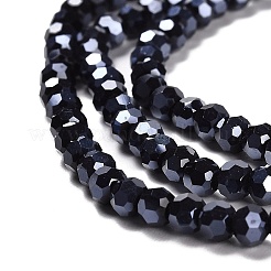 Electroplate Opaque Glass Beads Strands&nbsp;EGLA-A035-P3mm-A18