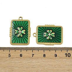 304 Stainless Steel Enamel Pendants&nbsp;STAS-L302-15G