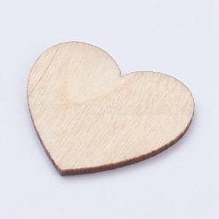 Spray Paint Wood Cabochons&nbsp;WOOD-L003-24