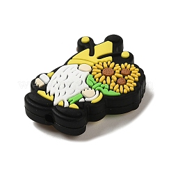 Daisy Food Grade Eco-Friendly Silicone Focal Beads&nbsp;SIL-C005-01C